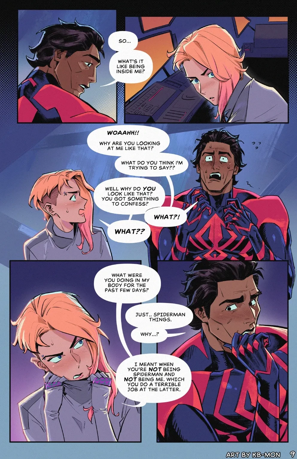 Migwen Swap porn comic picture 9