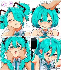 Miku's hairstyles porn comic picture 1