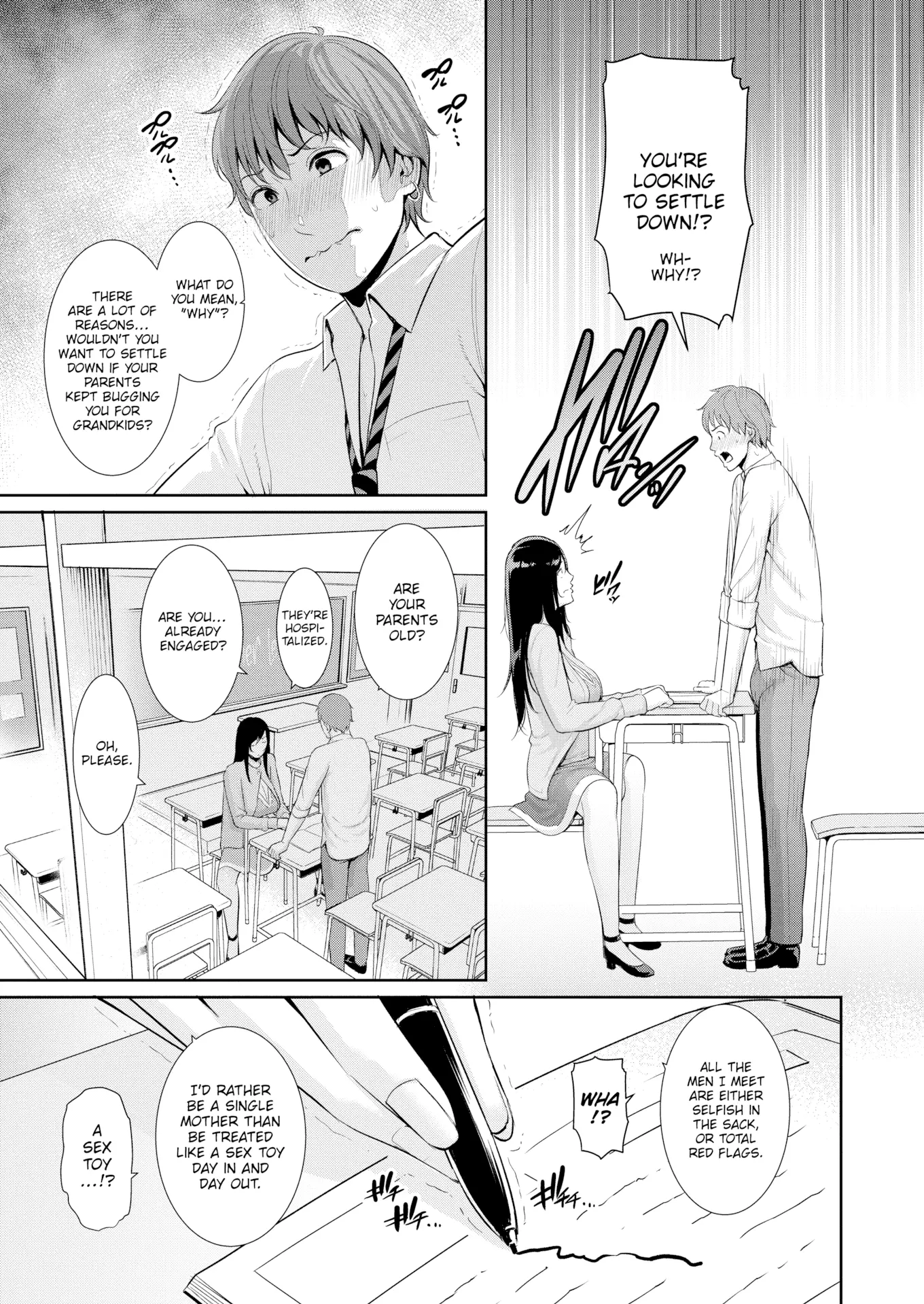 Milf is in love with dick | Koi suru Bijukujo-tachi porn comic picture 78