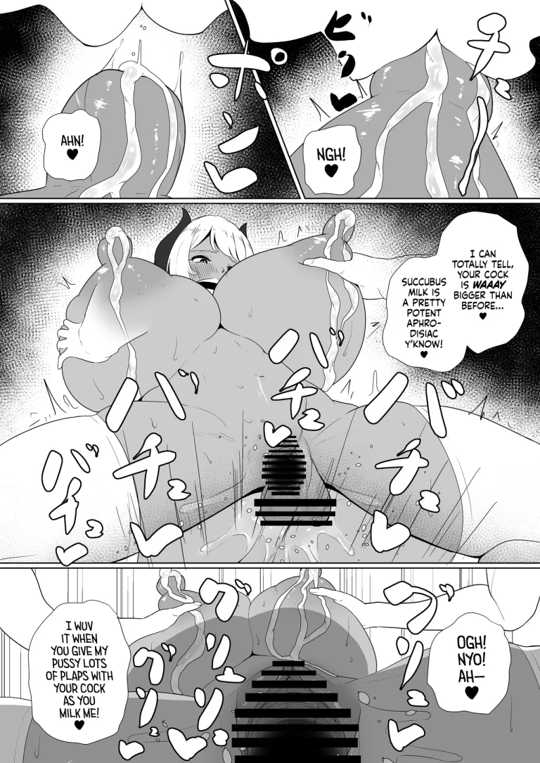 Milking My Succubus Childhood Friend?! - Begging To Be Wrung Out After School! | inma na Osananajimi no Sakunyuu Jijou "Houkago Onedari Chichishibori Hen" porn comic picture 25