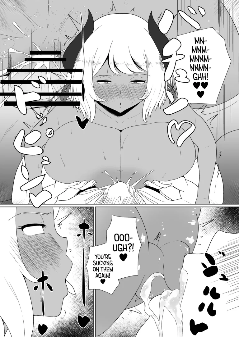 Milking My Succubus Childhood Friend?! - Begging To Be Wrung Out After School! | inma na Osananajimi no Sakunyuu Jijou "Houkago Onedari Chichishibori Hen" porn comic picture 30