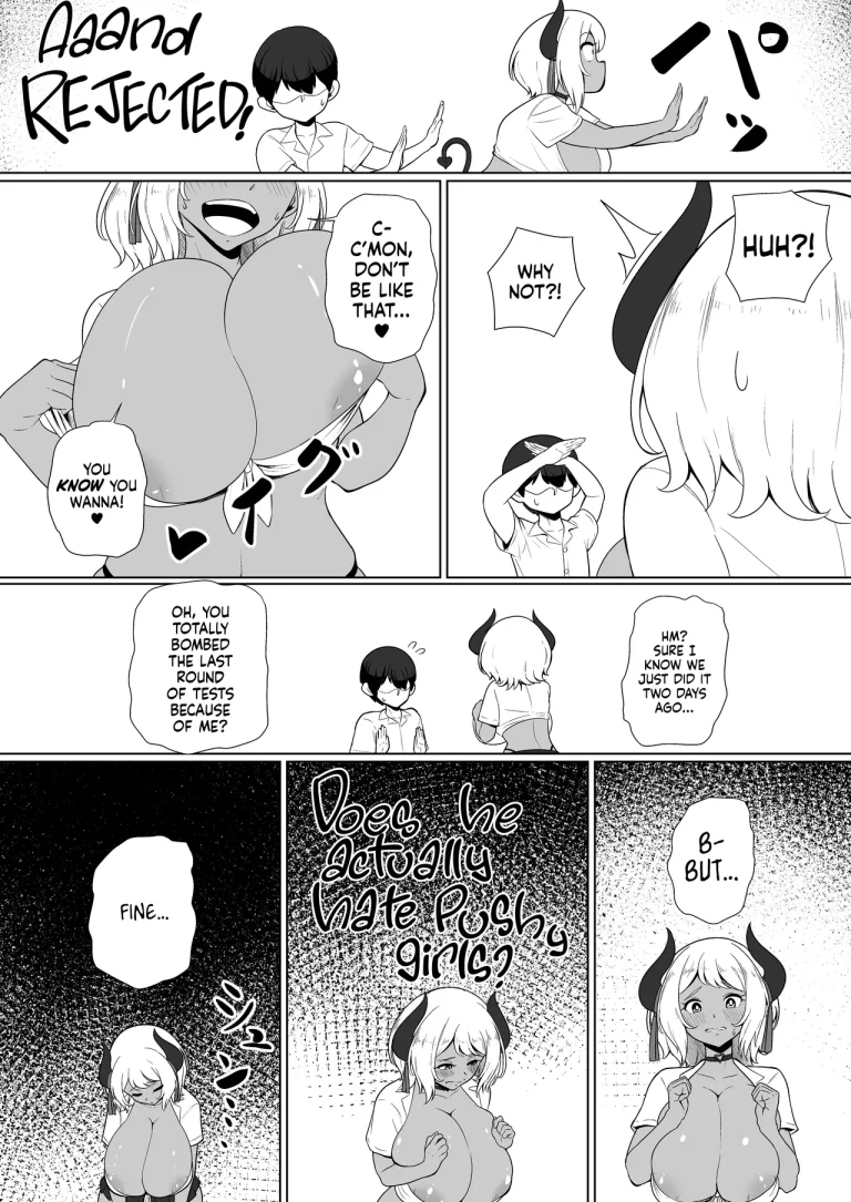 Milking My Succubus Childhood Friend?! - Begging To Be Wrung Out After School! | inma na Osananajimi no Sakunyuu Jijou "Houkago Onedari Chichishibori Hen" porn comic picture 5