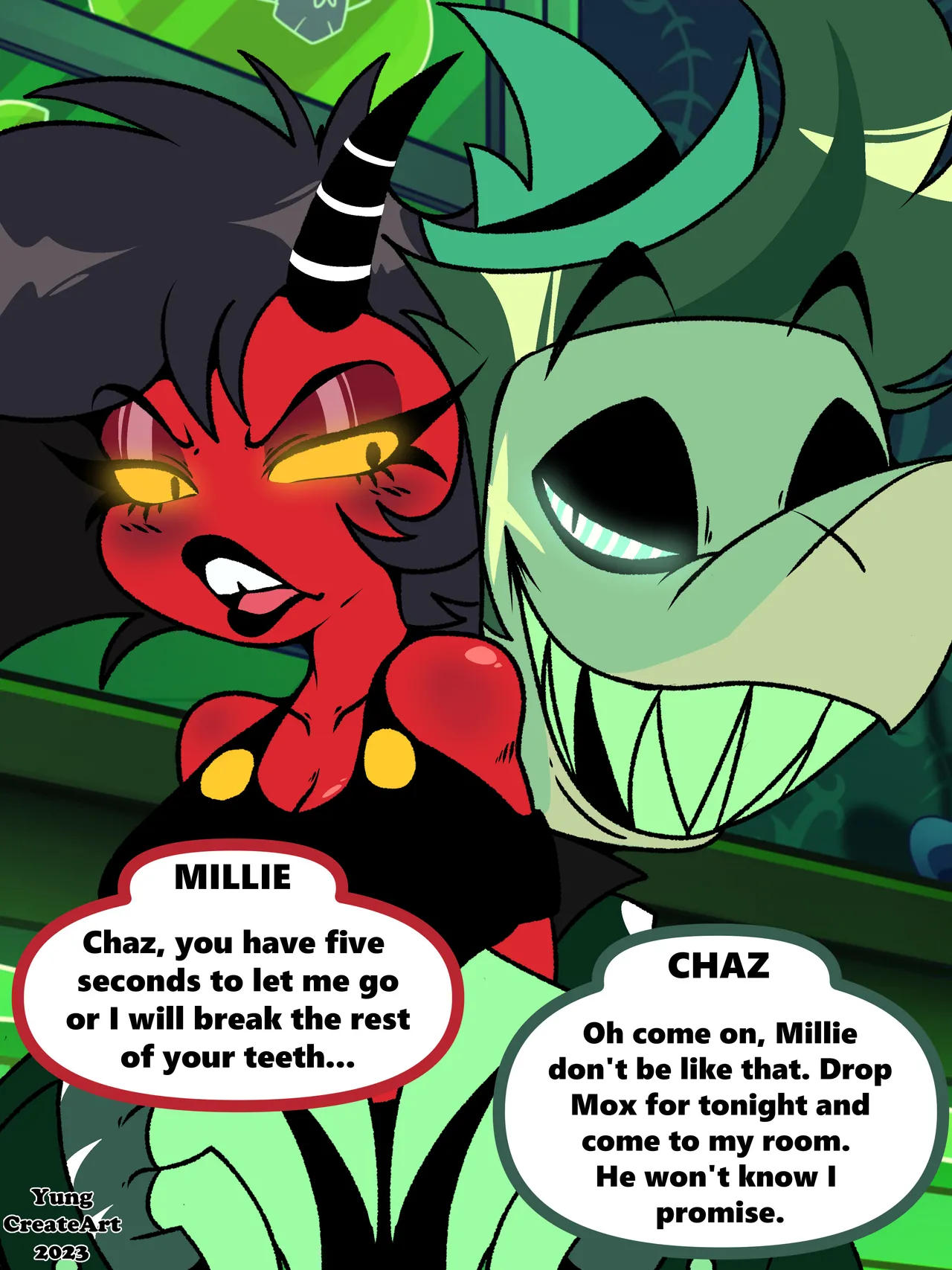Millie's NTR porn comic picture 5