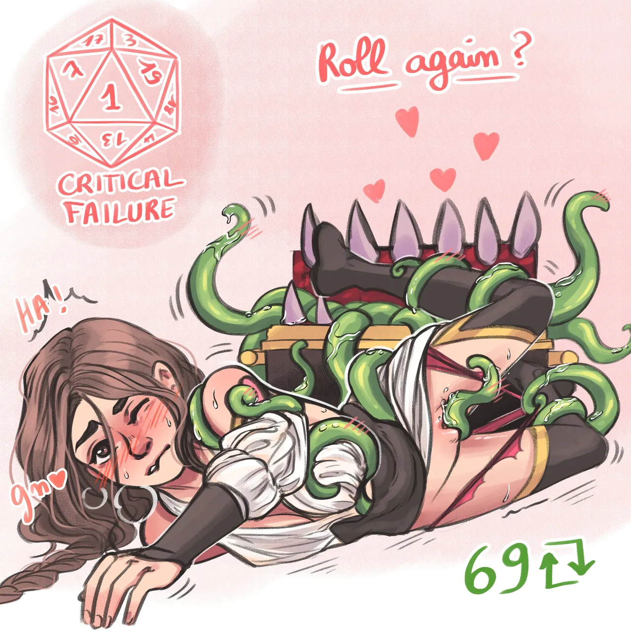 Mimic game porn comic picture 4