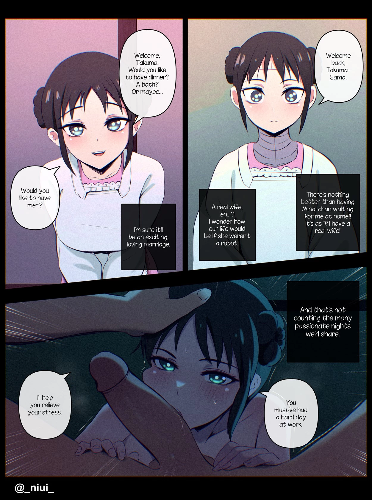 Mina porn comic picture 1