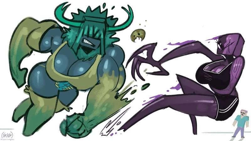 Minecraft Workout porn comic picture 4