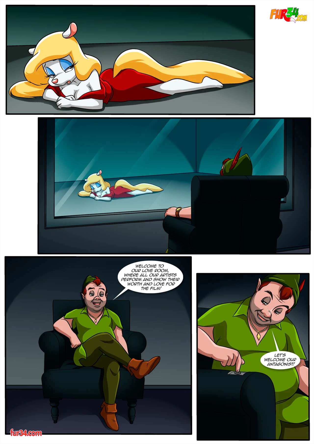 Minerva Mink: Out of Service! porn comic picture 11