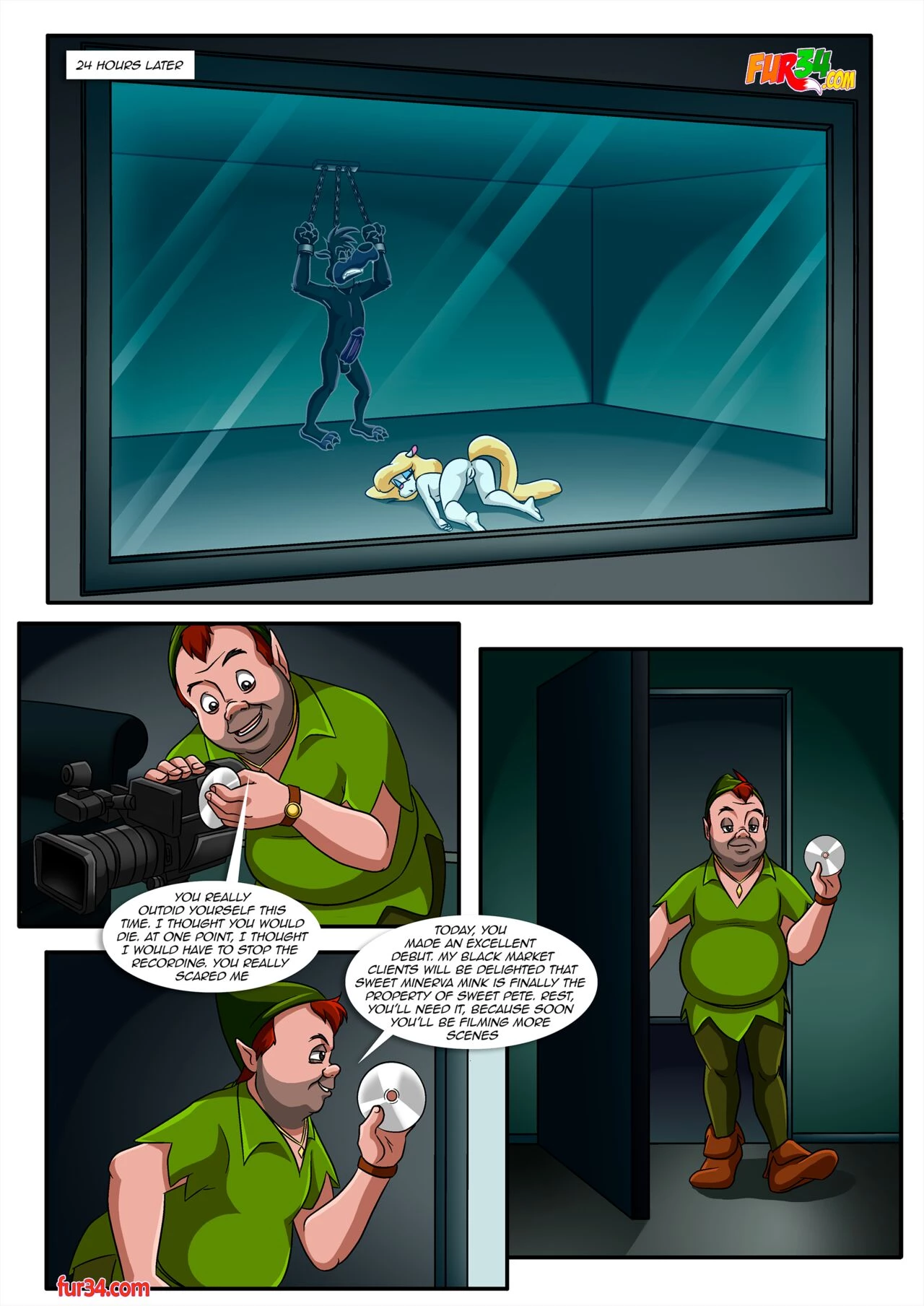Minerva Mink: Out of Service! porn comic picture 20