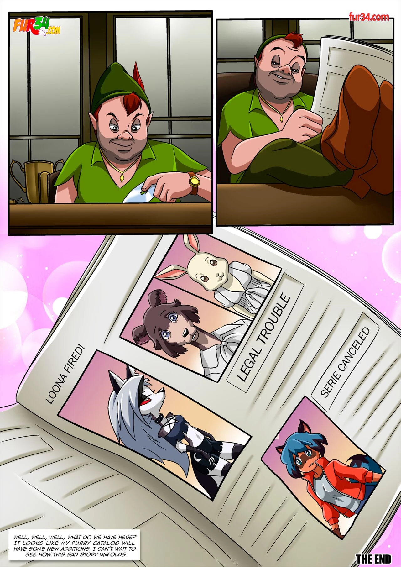 Minerva Mink: Out of Service! porn comic picture 21