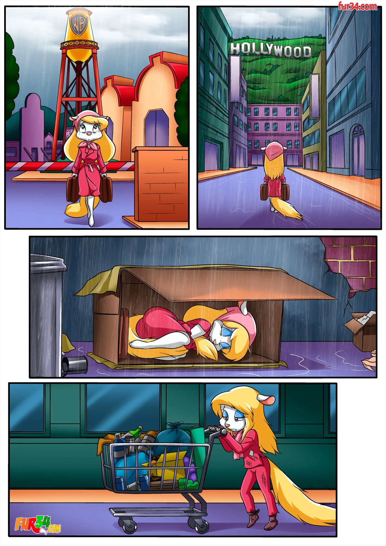 Minerva Mink: Out of Service! porn comic picture 4