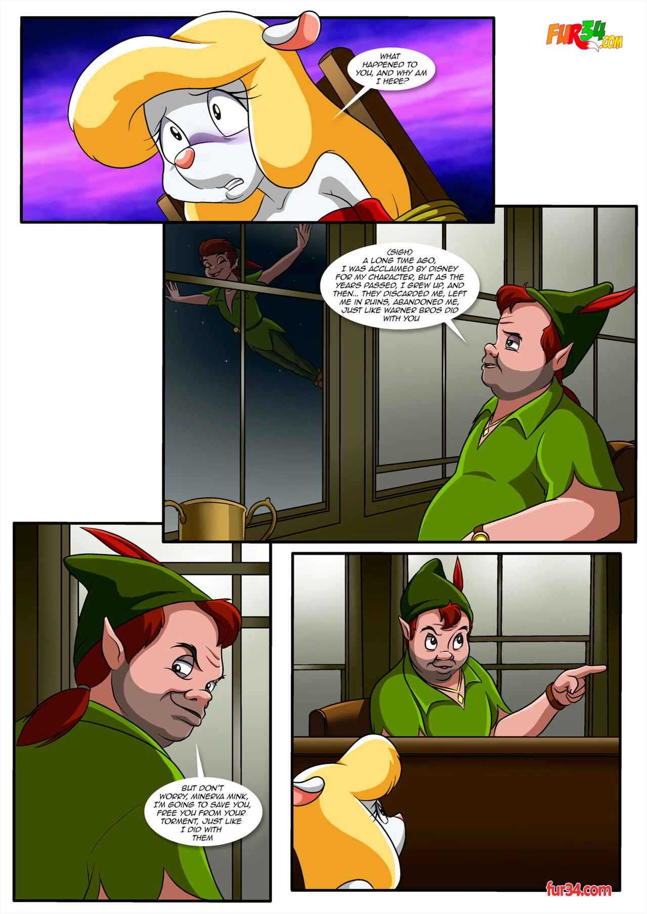 Minerva Mink: Out of Service! porn comic picture 7