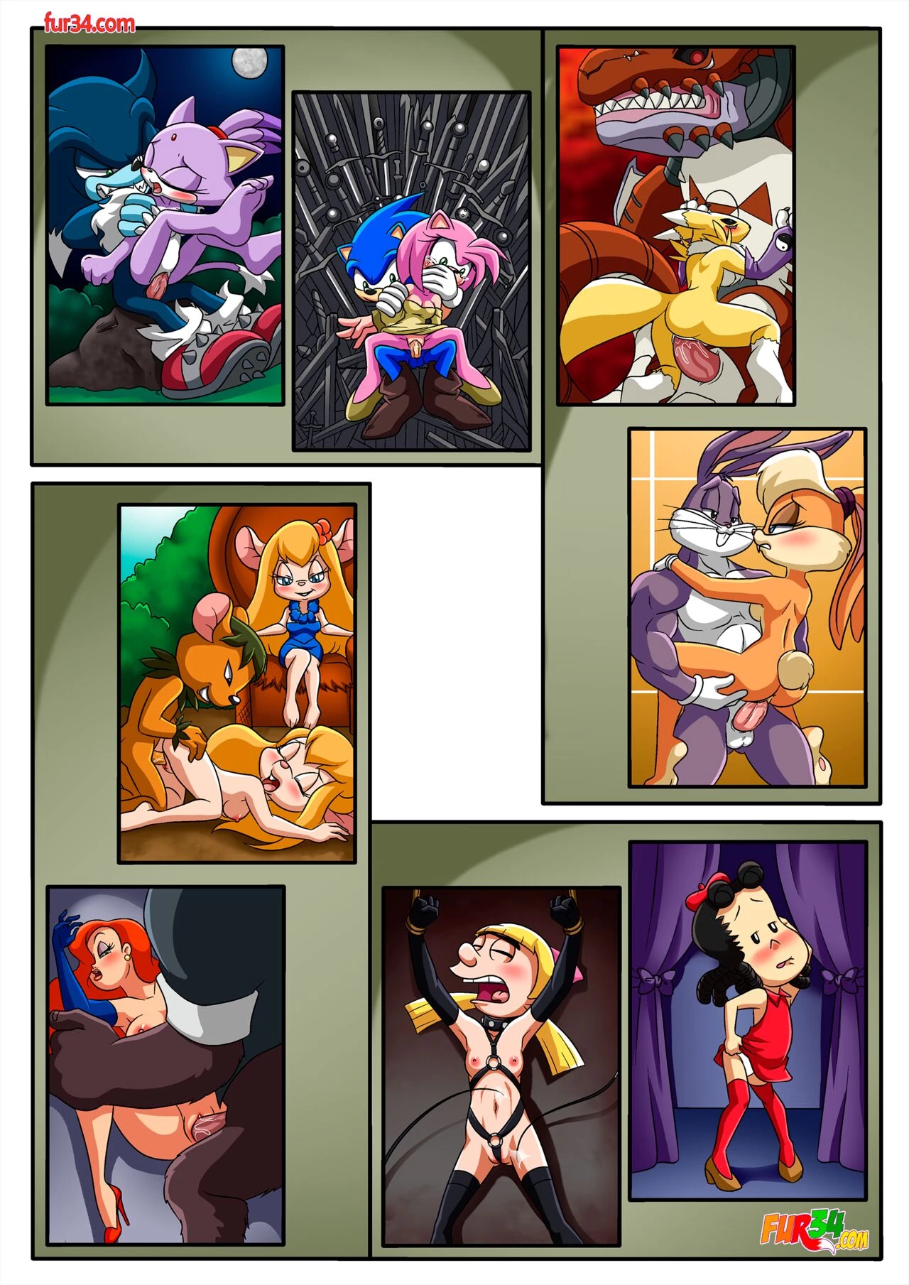 Minerva Mink: Out of Service! porn comic picture 8