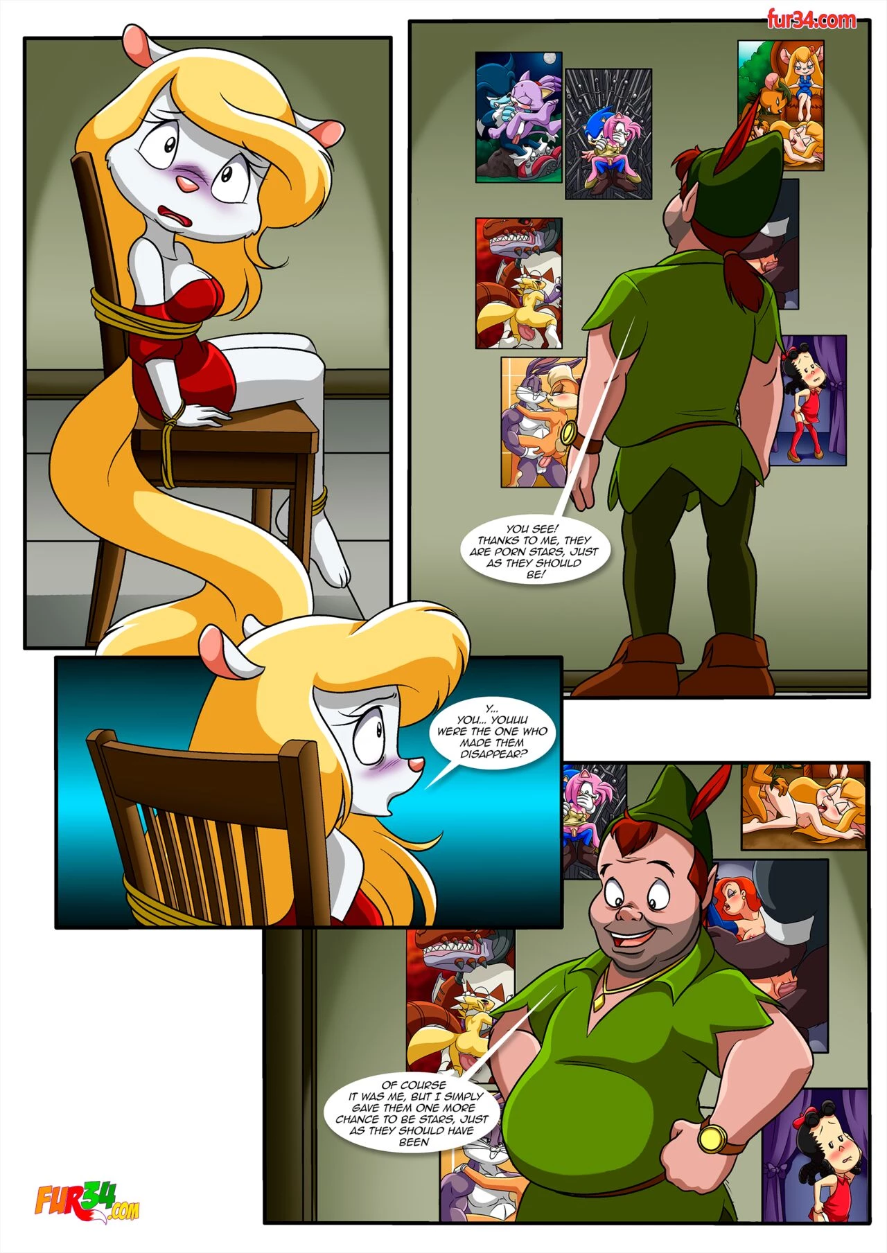 Minerva Mink: Out of Service! porn comic picture 9