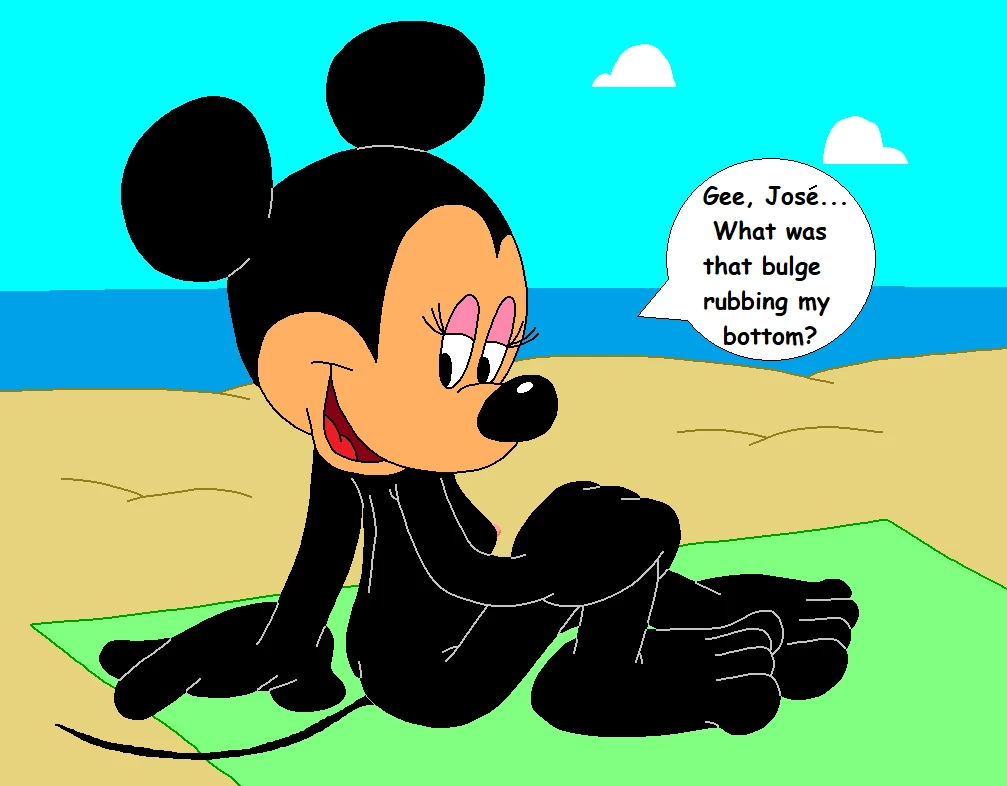 Minnie's Beach Encounter. porn comic picture 16