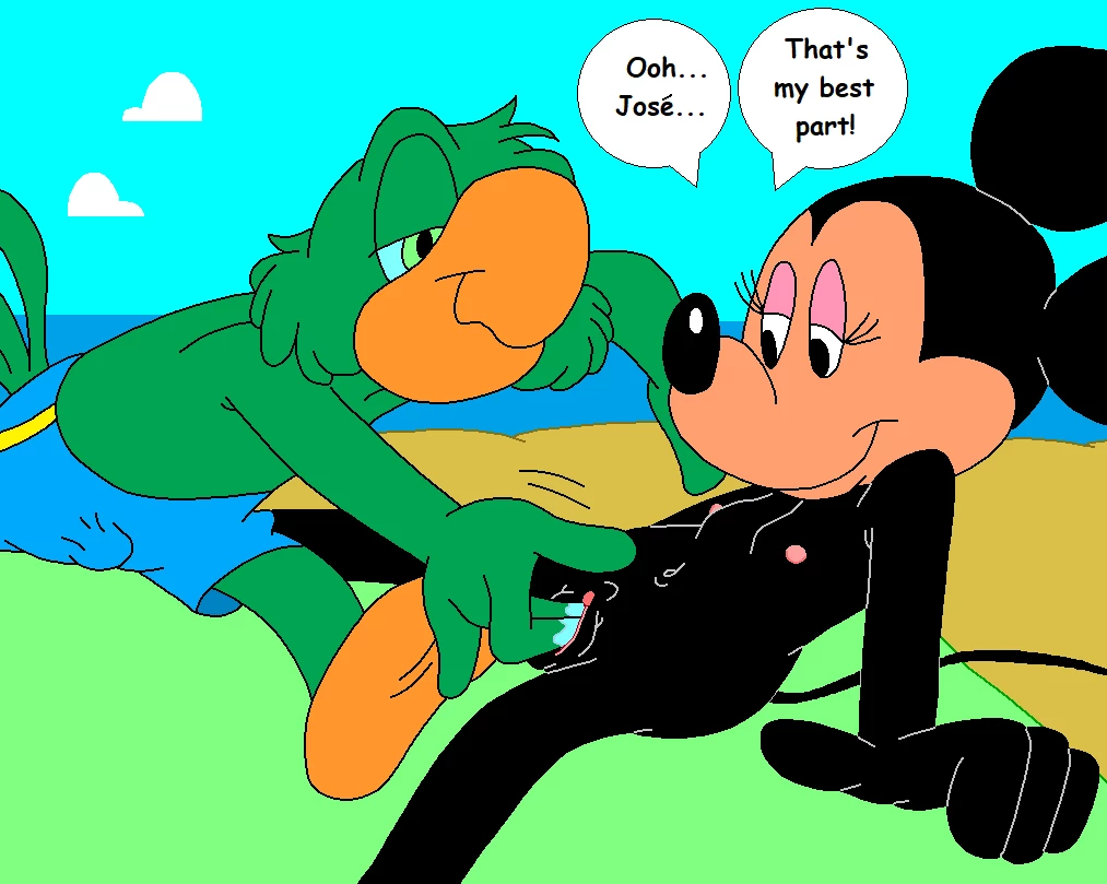 Minnie's Beach Encounter. porn comic picture 19