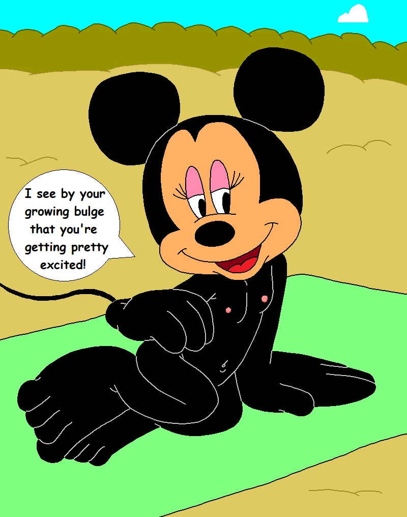 Minnie's Beach Encounter. porn comic picture 24