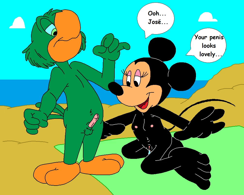 Minnie's Beach Encounter. porn comic picture 27