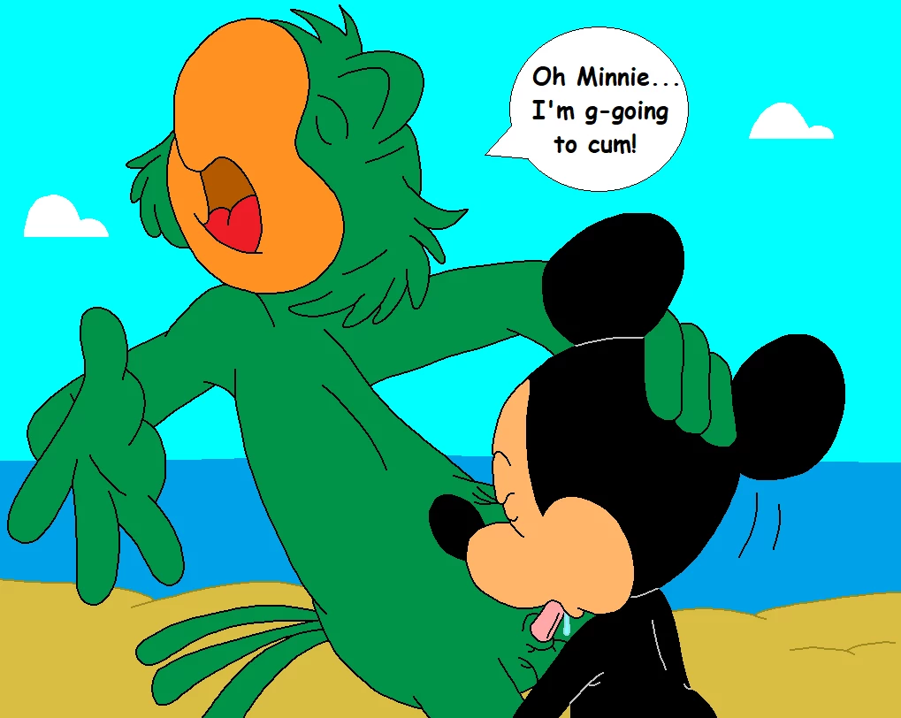 Minnie's Beach Encounter. porn comic picture 30