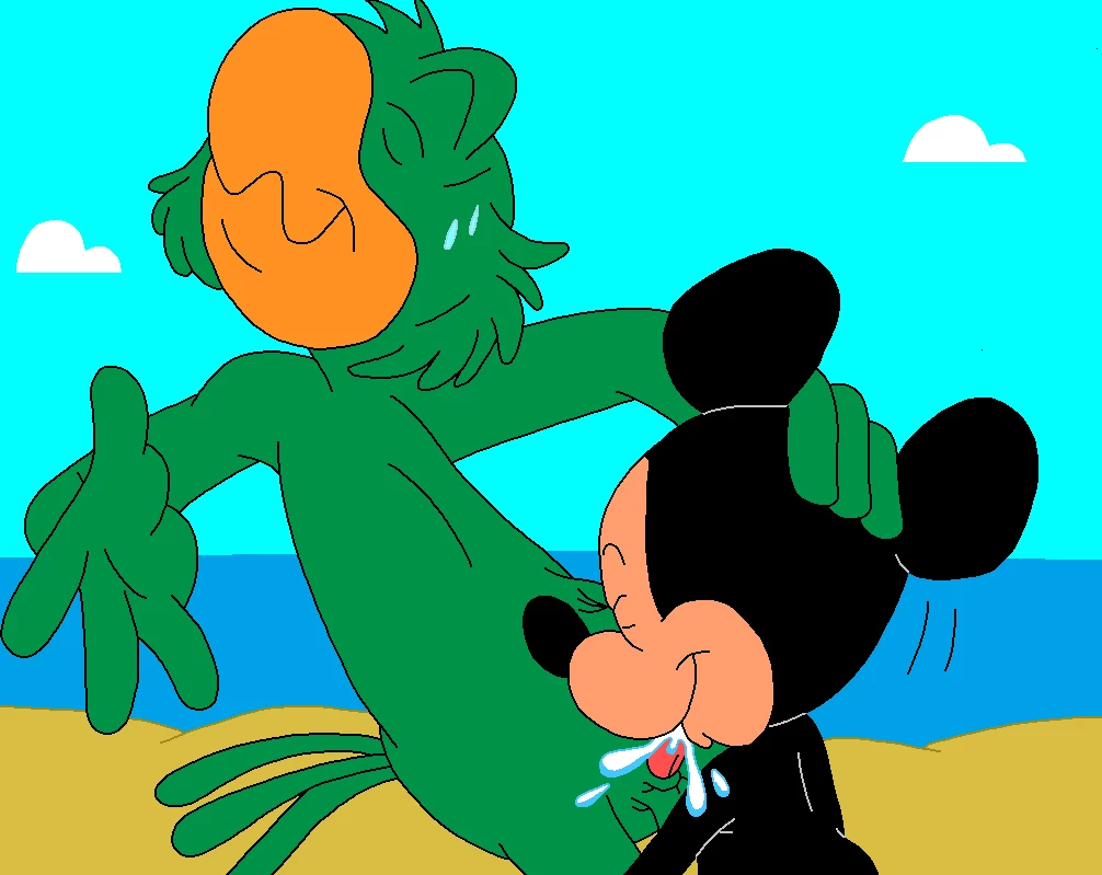 Minnie's Beach Encounter. porn comic picture 31