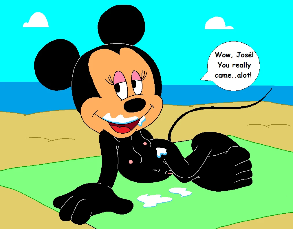 Minnie's Beach Encounter. porn comic picture 33