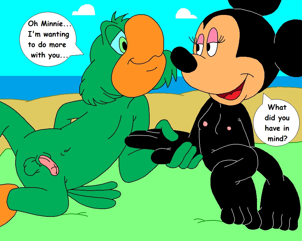 Minnie's Beach Encounter. porn comic picture 35
