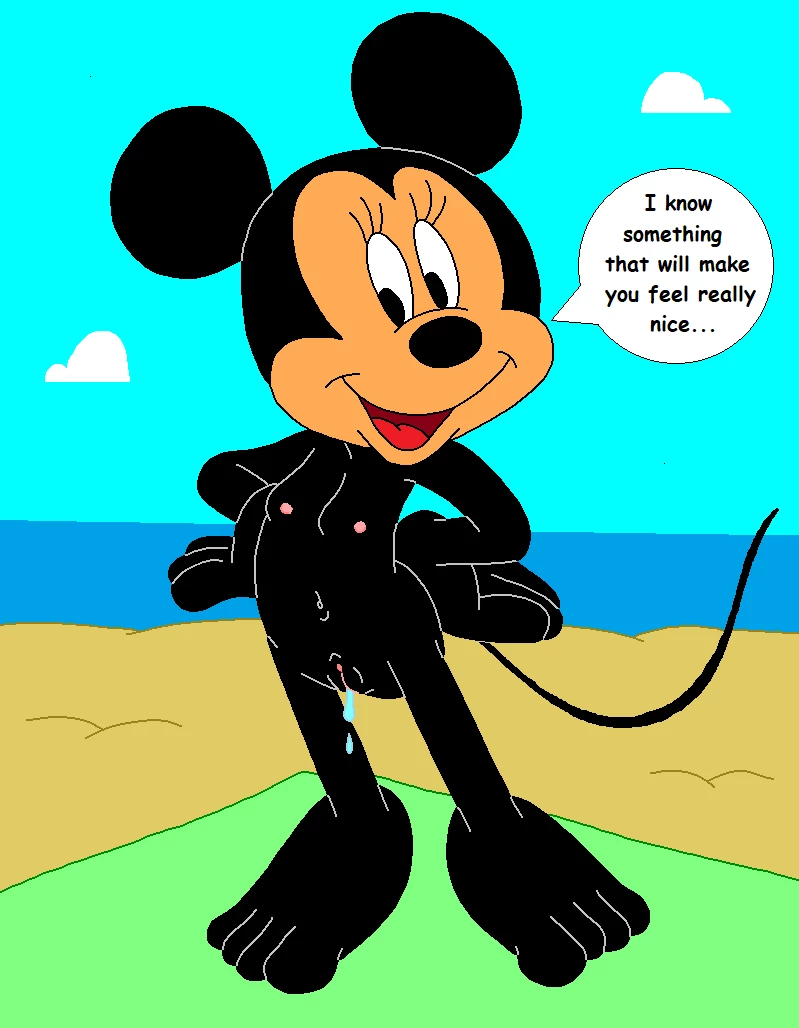 Minnie's Beach Encounter. porn comic picture 36