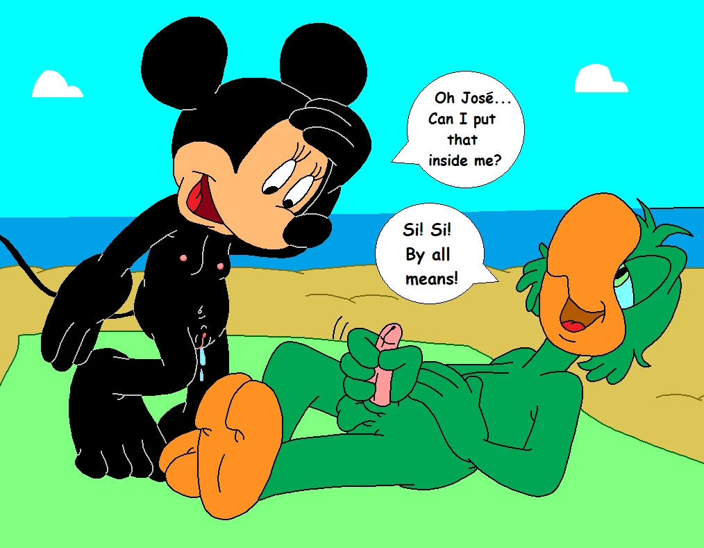 Minnie's Beach Encounter. porn comic picture 38