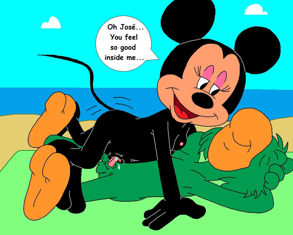Minnie's Beach Encounter. porn comic picture 39