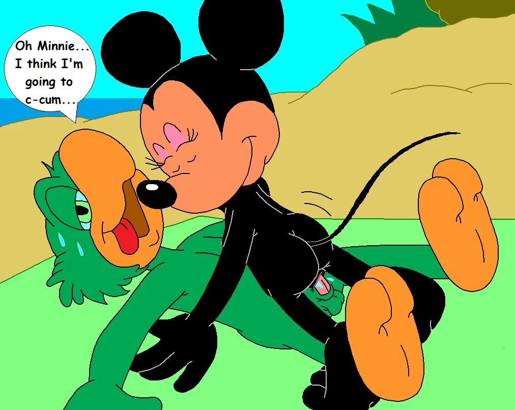 Minnie's Beach Encounter. porn comic picture 40