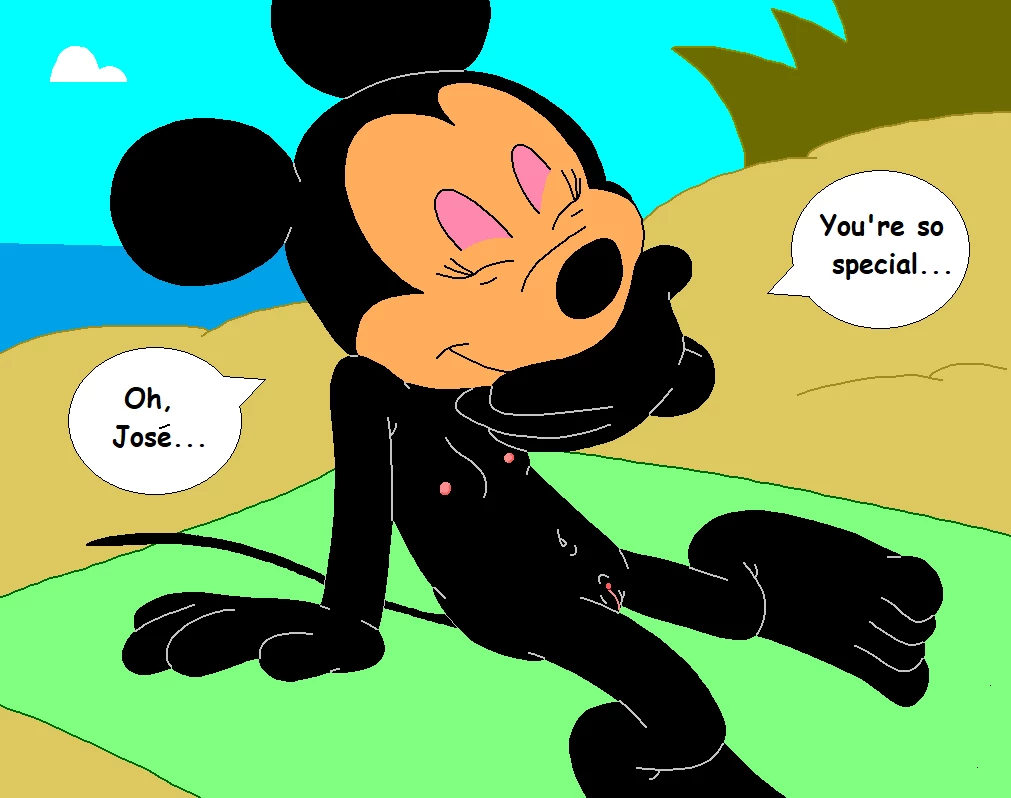 Minnie's Beach Encounter. porn comic picture 45