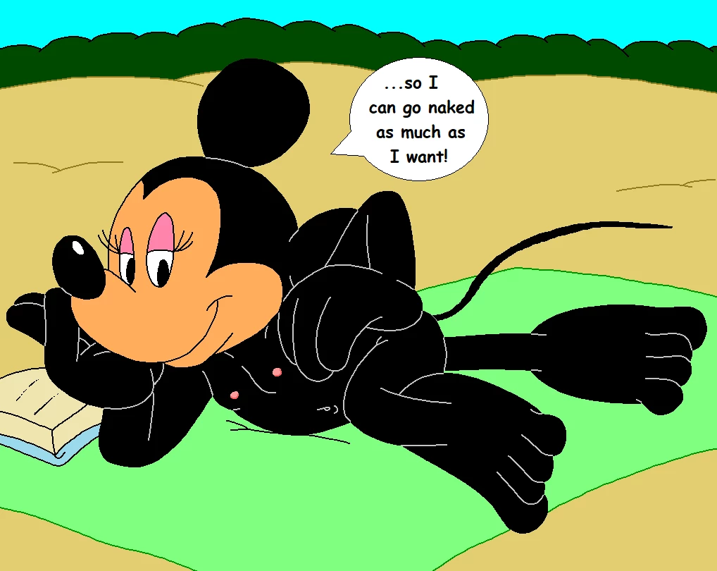 Minnie's Beach Encounter. porn comic picture 8