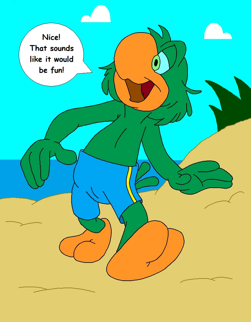 Minnie's Beach Encounter. porn comic picture 9