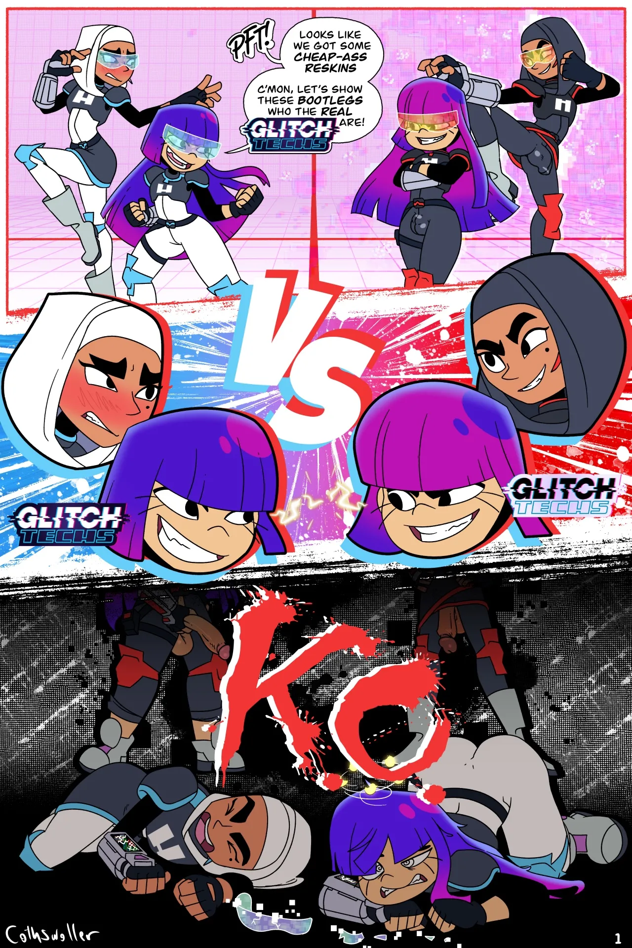 Mirror Match: Winner takes All! porn comic picture 2
