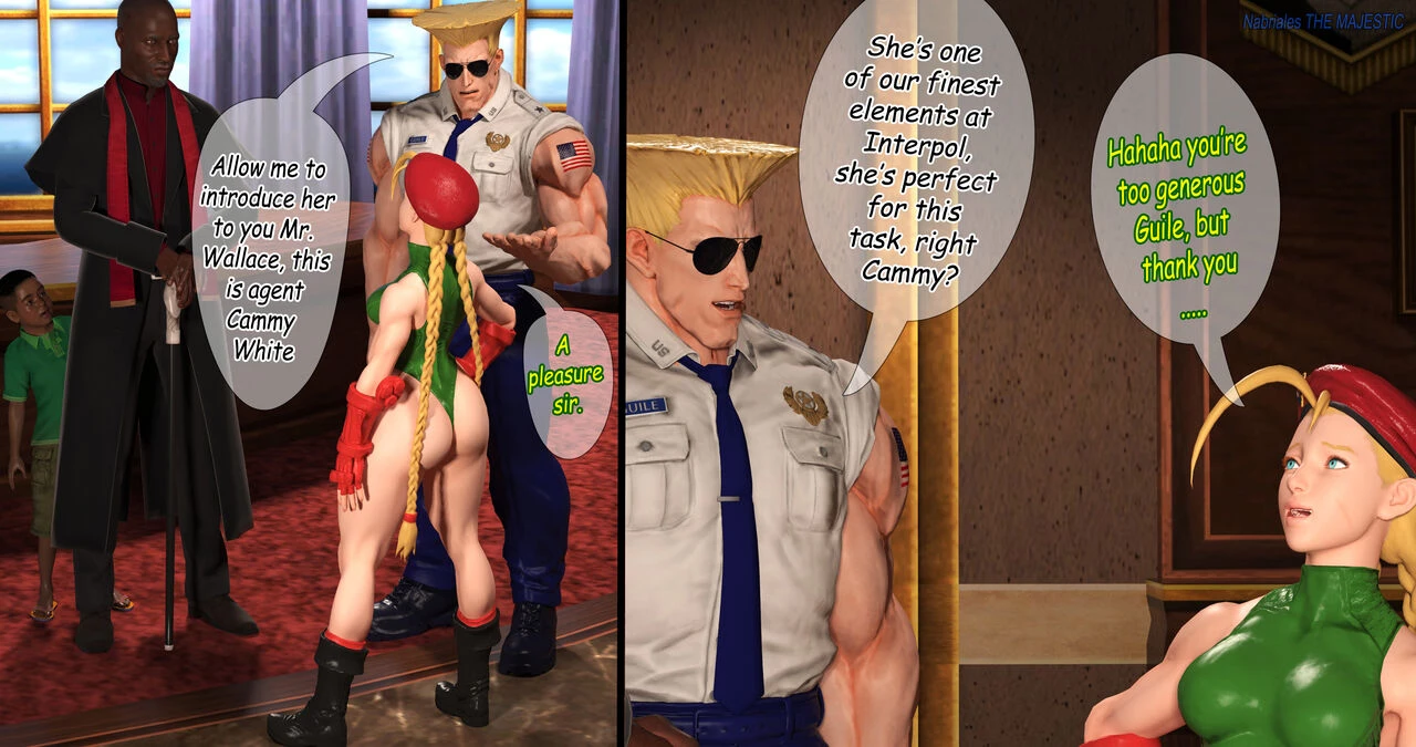 Miss White vs Black Bull porn comic picture 3