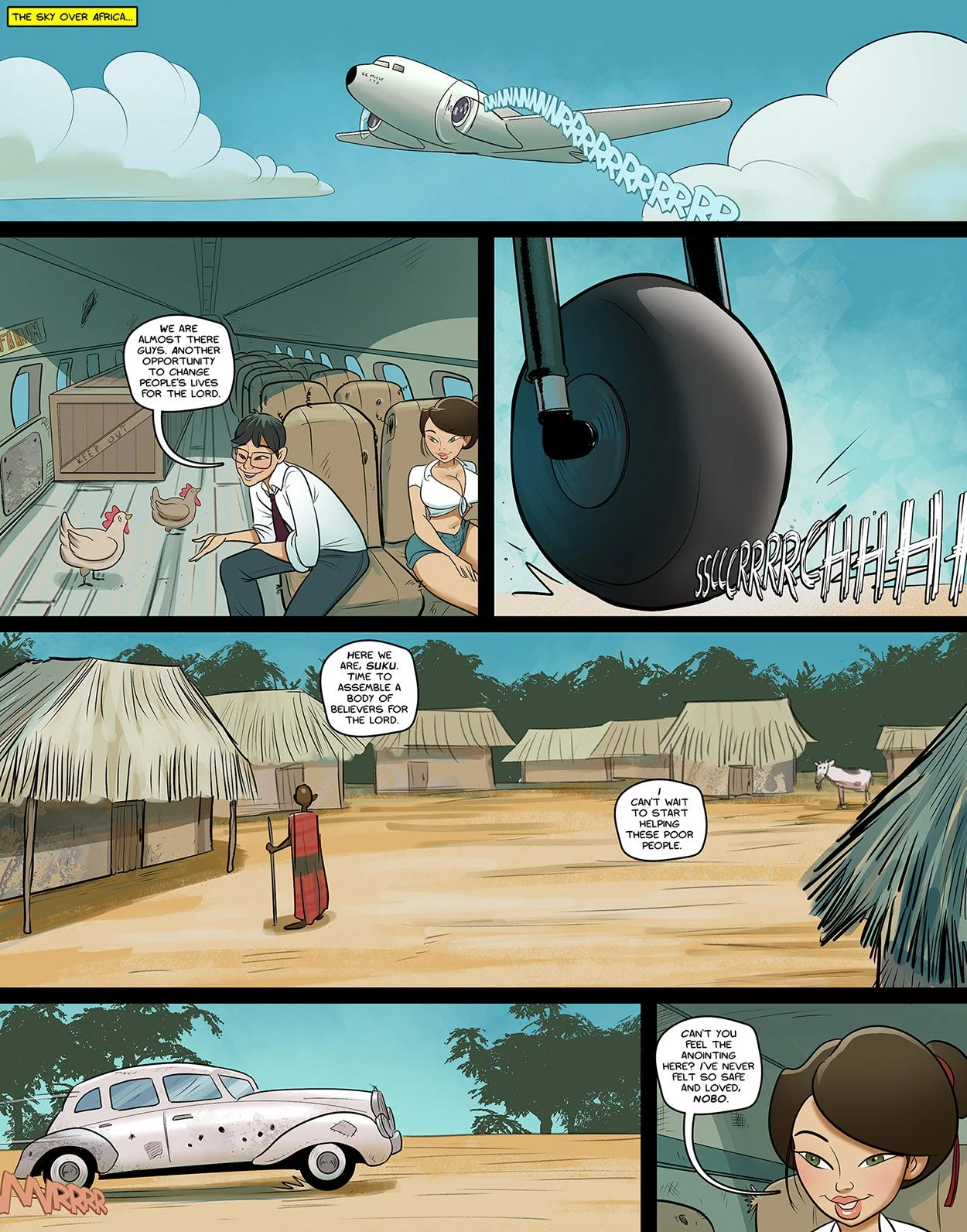 Missionaries porn comic picture 2