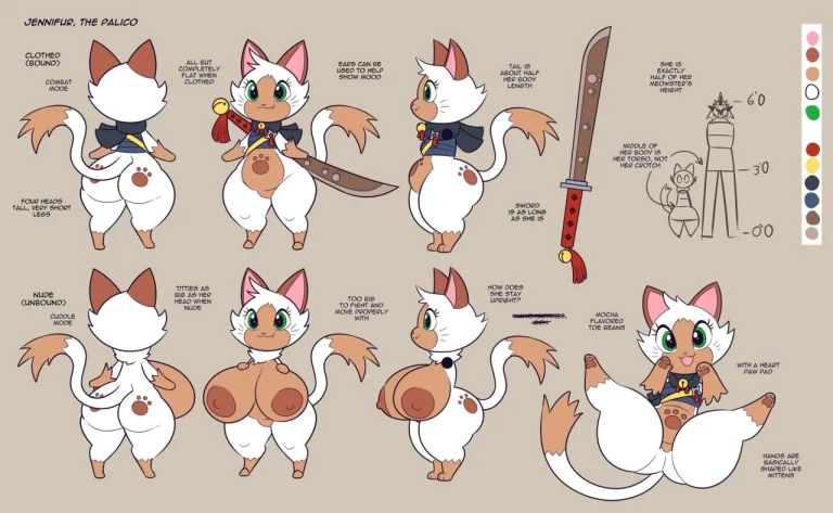 Moewnster Hunter: Jennifur (Monster Hunter) porn comic picture 1