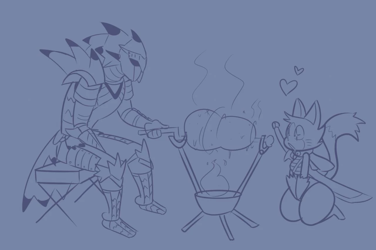 Moewnster Hunter: Jennifur (Monster Hunter) porn comic picture 9