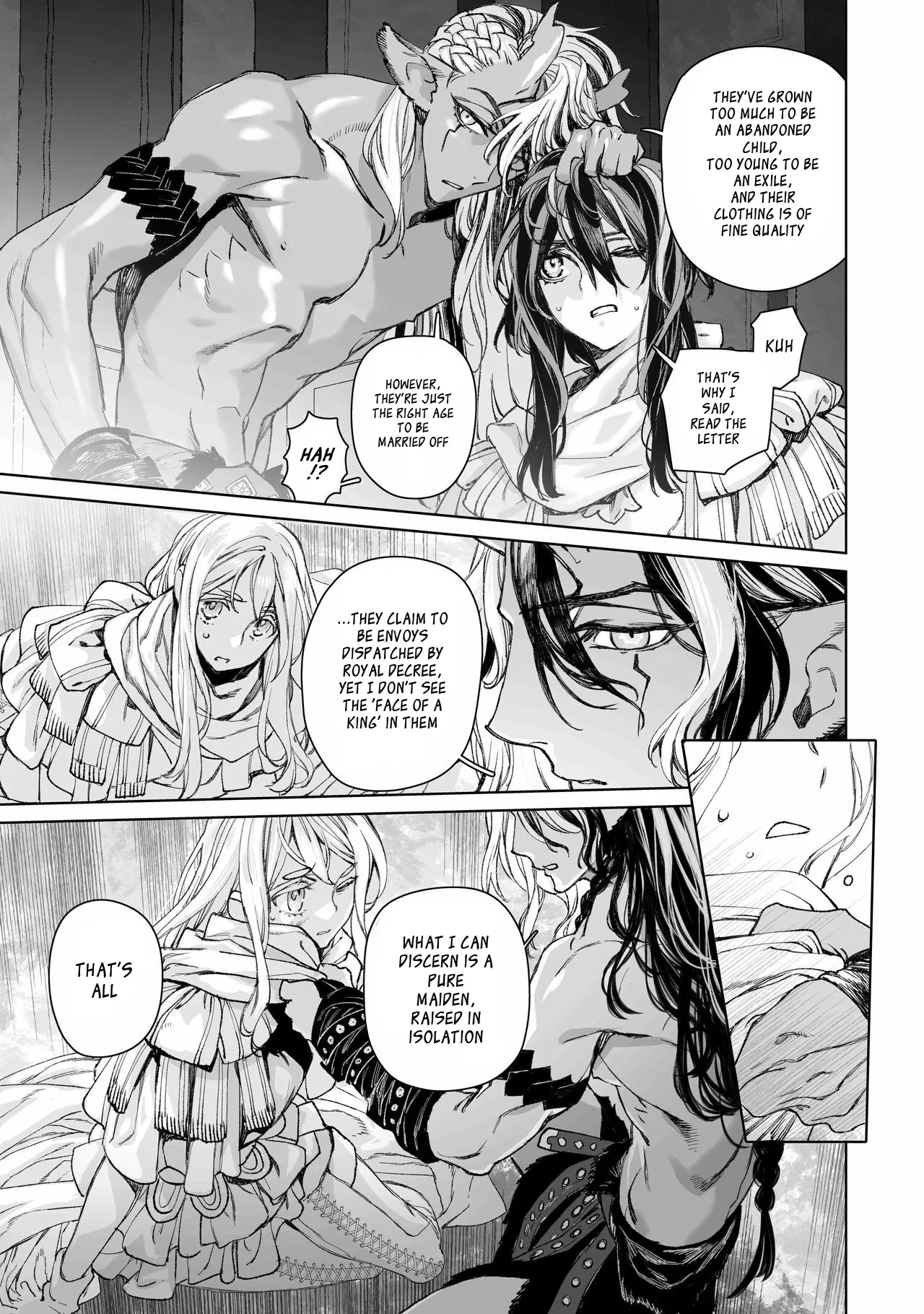 Moloch's Victims ~ An Unexpected Marriage Between a Pure-Breeding Lesbian and a Giant God Clan in an Unforgivable Error porn comic picture 10