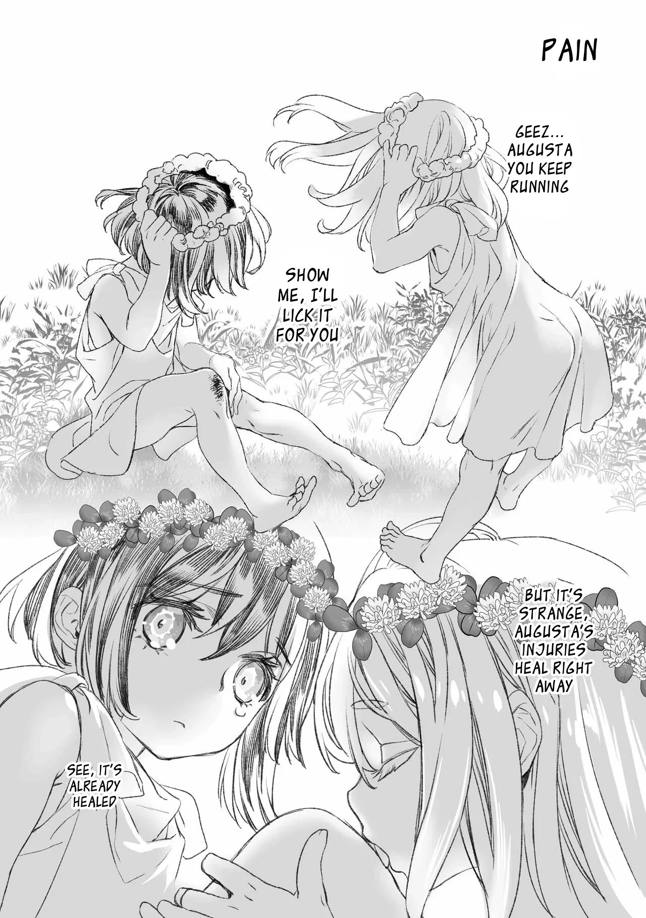 Moloch's Victims ~ An Unexpected Marriage Between a Pure-Breeding Lesbian and a Giant God Clan in an Unforgivable Error porn comic picture 2