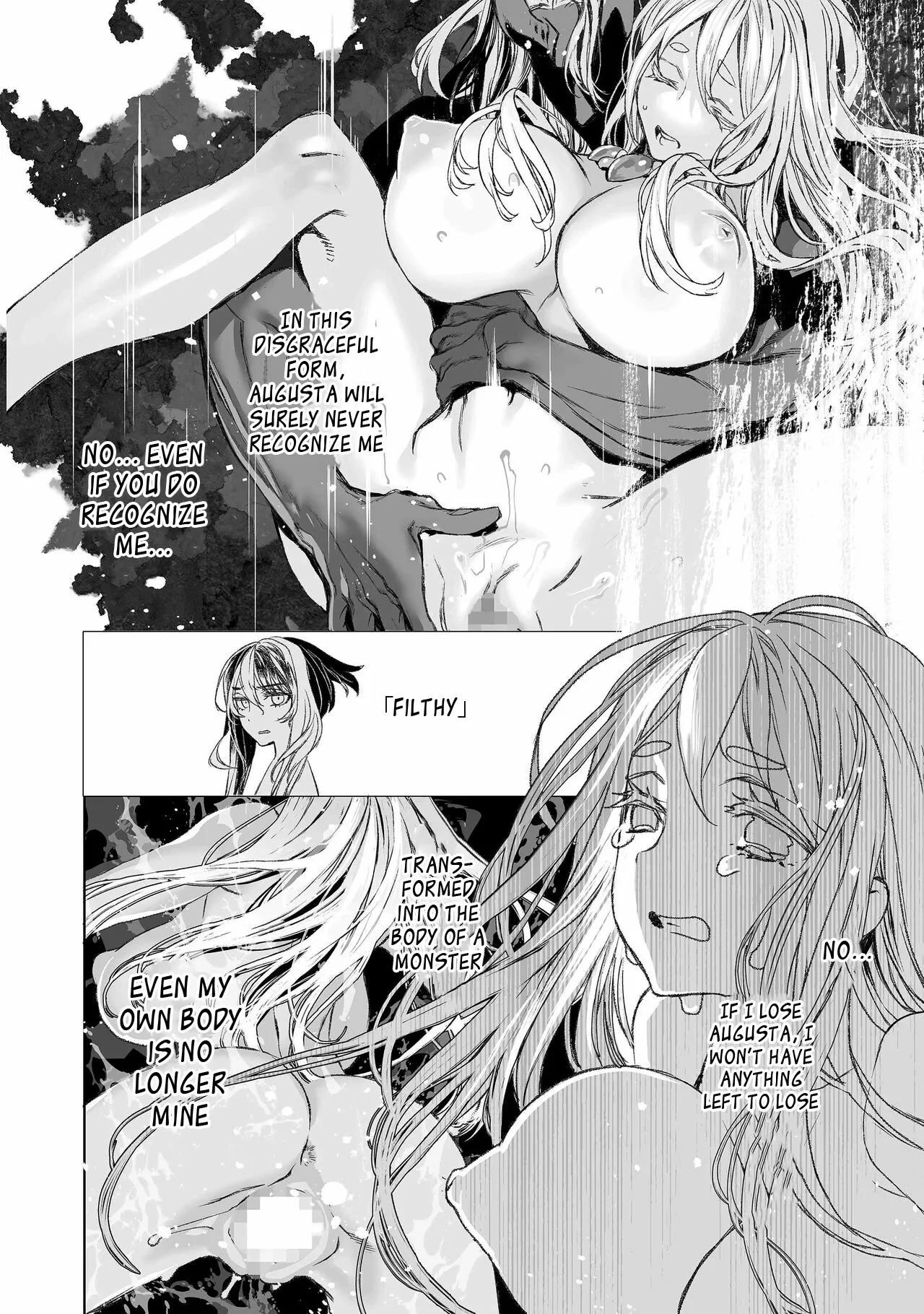 Moloch's Victims ~ An Unexpected Marriage Between a Pure-Breeding Lesbian and a Giant God Clan in an Unforgivable Error porn comic picture 39