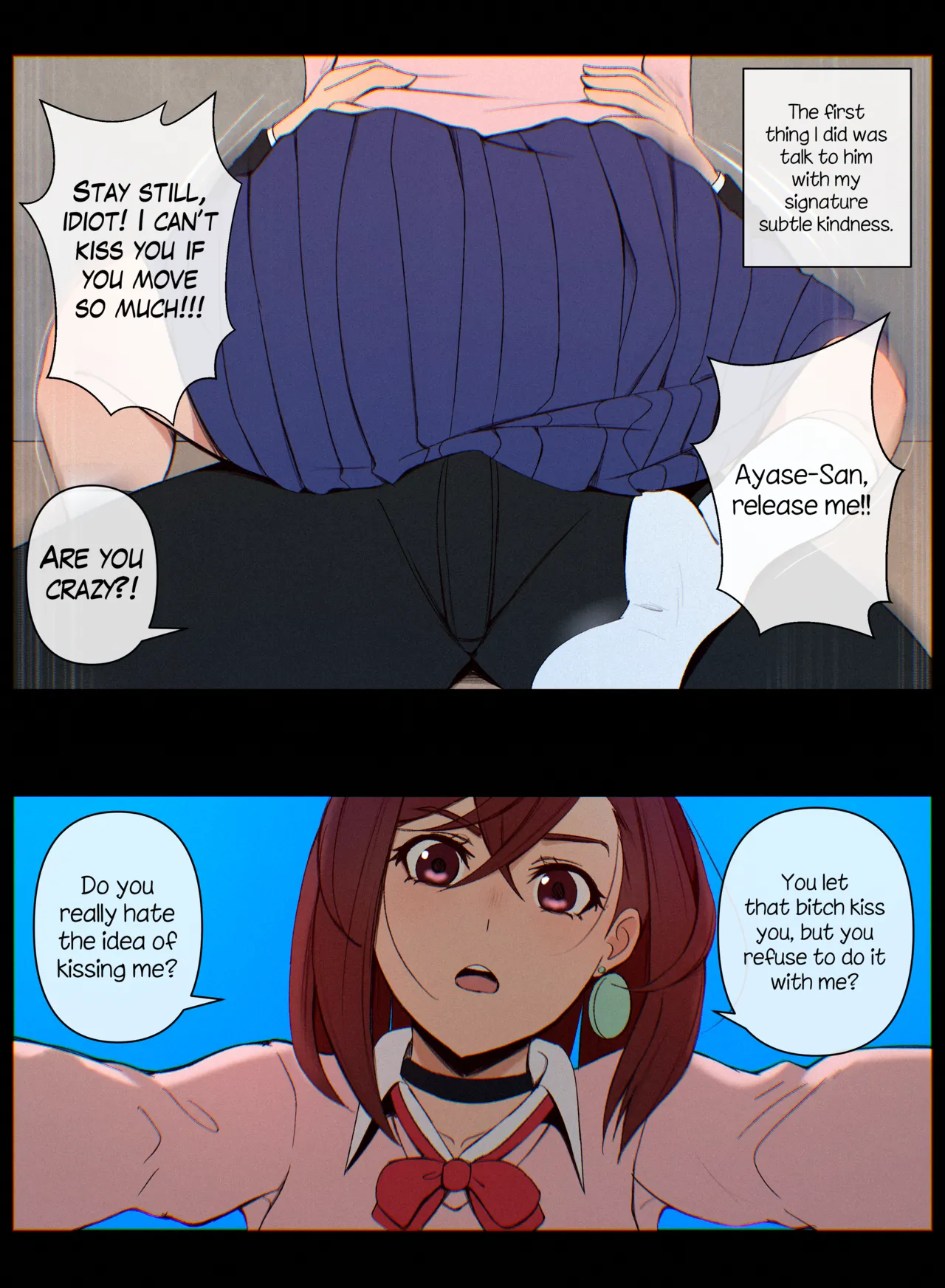 Momo vs Aira? porn comic picture 3