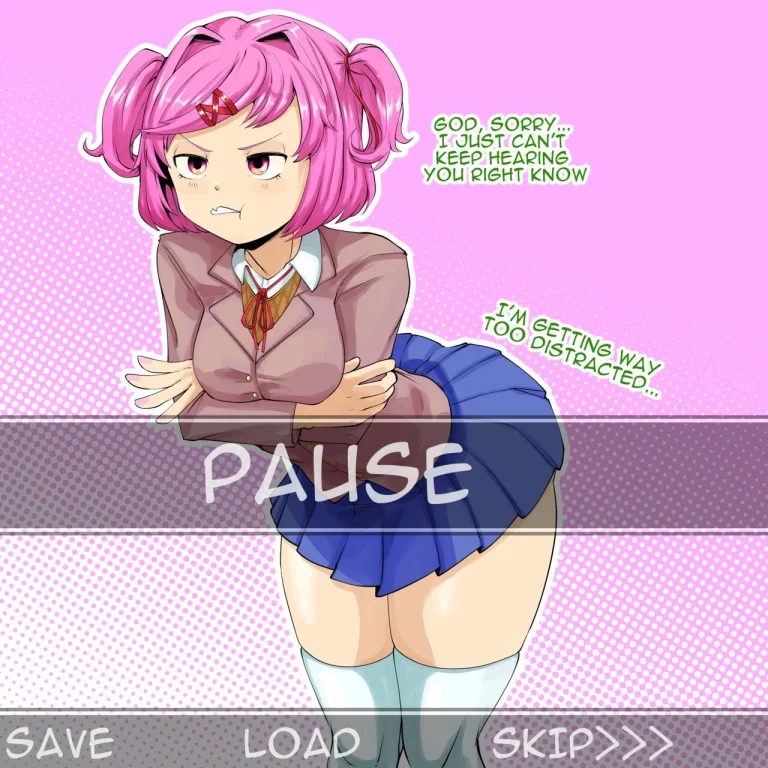 Monika & Natsuki porn comic picture 2