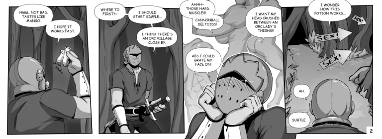 Monster Humper 1-2 porn comic picture 2