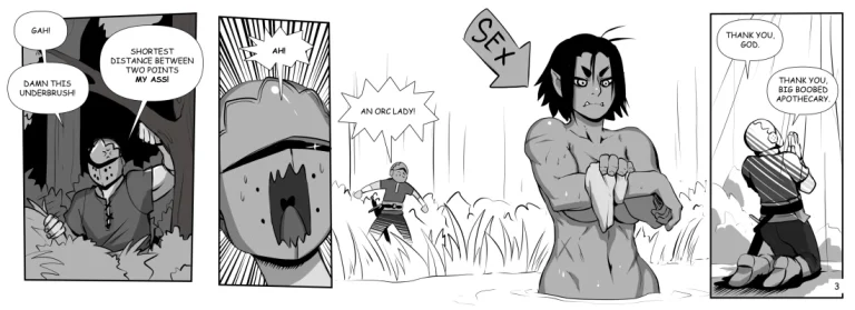 Monster Humper 1-2 porn comic picture 3