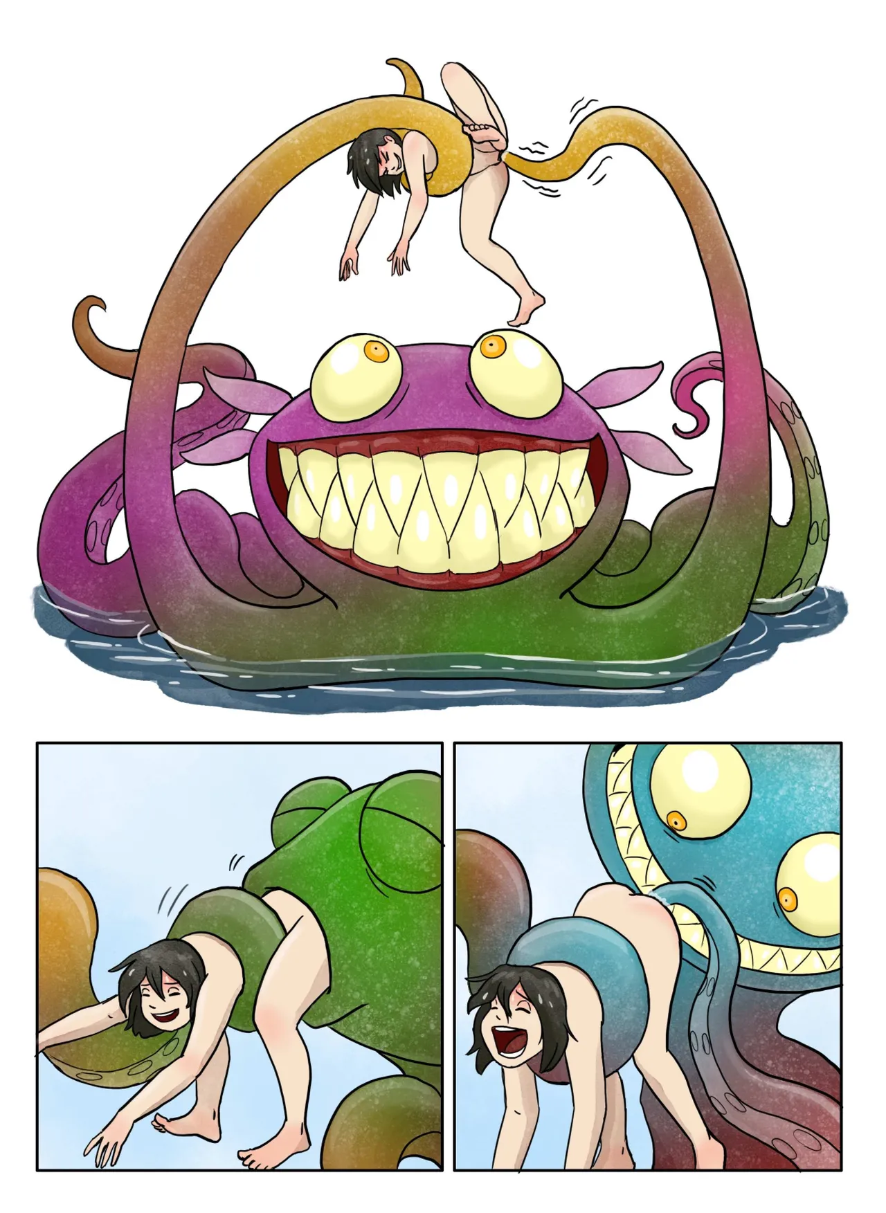 Monstrous Love 2 porn comic picture 15