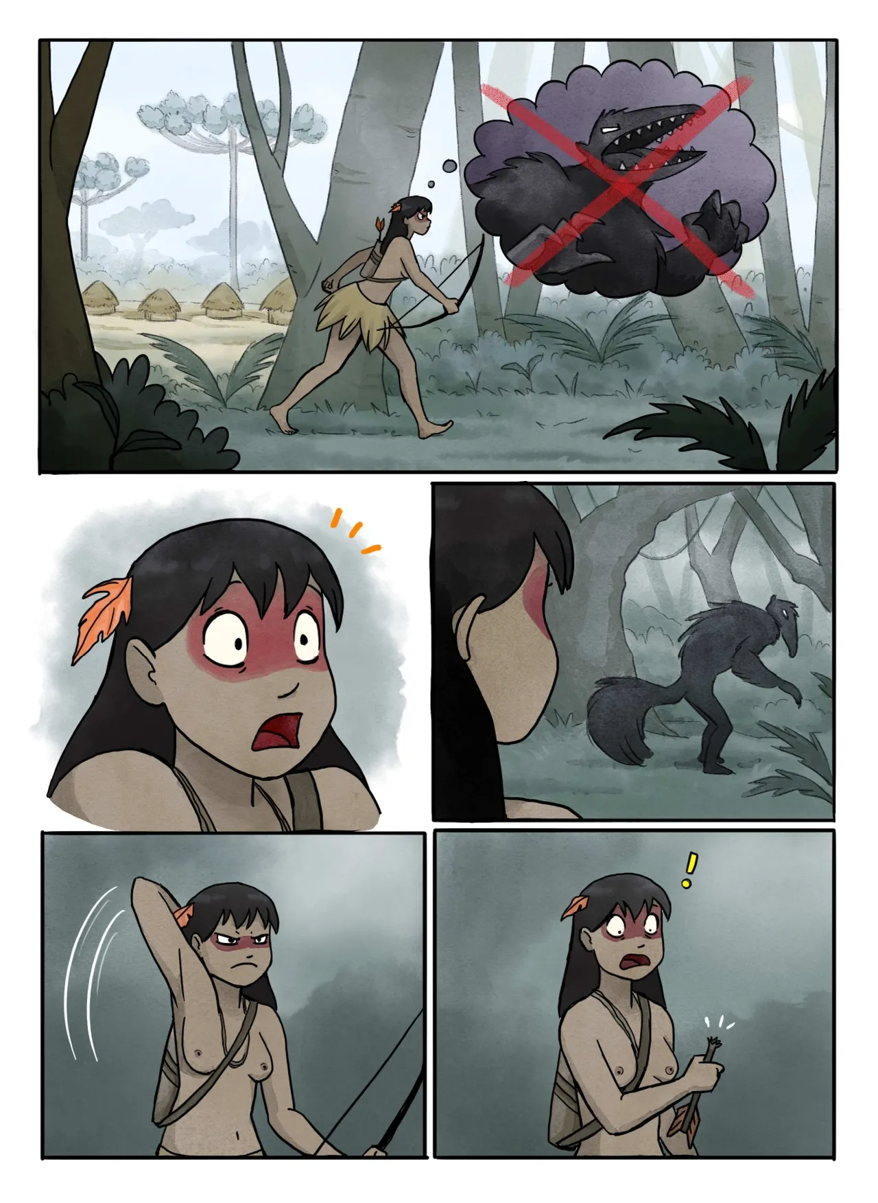 Monstrous Love 2 porn comic picture 19