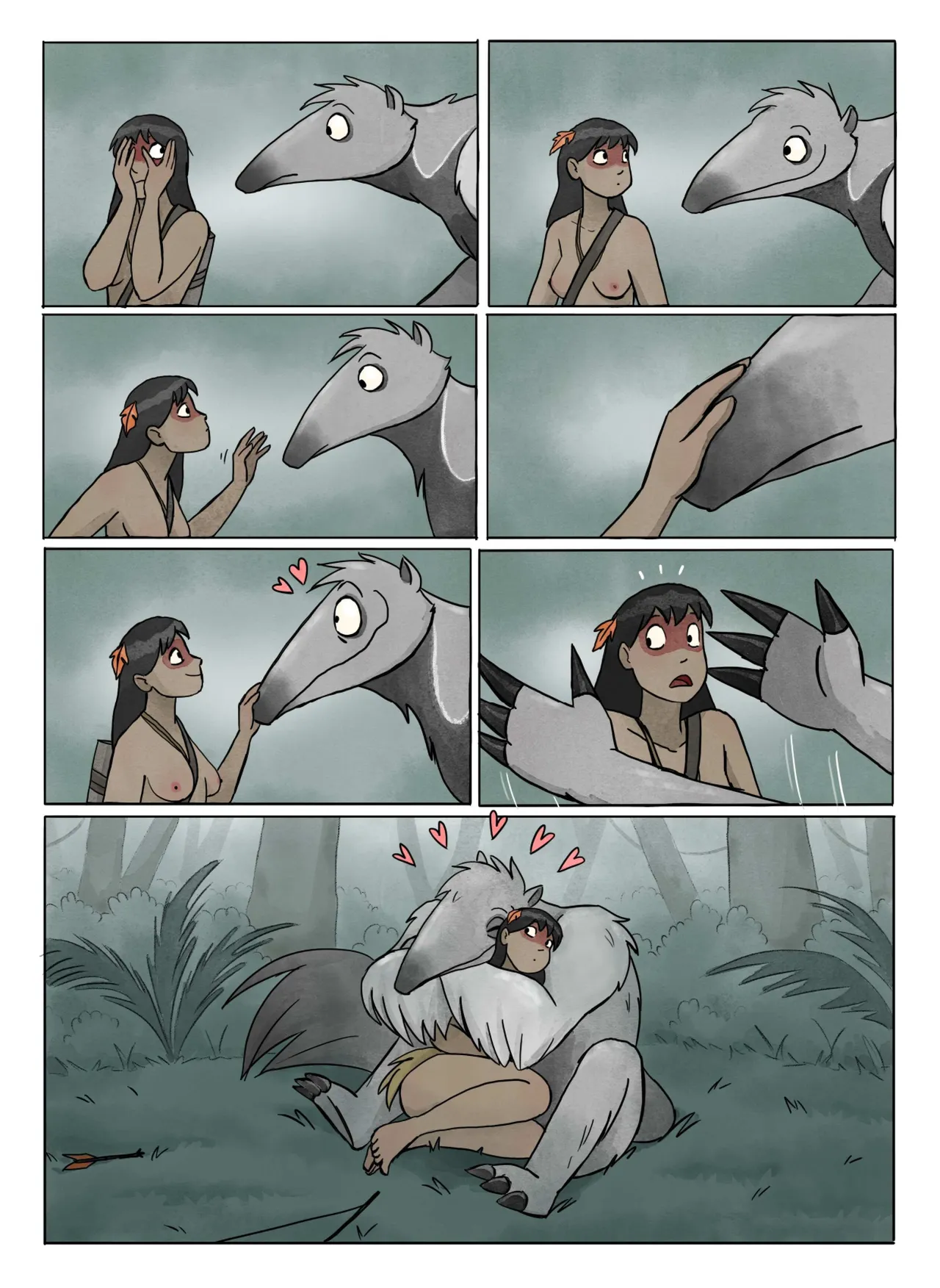 Monstrous Love 2 porn comic picture 21