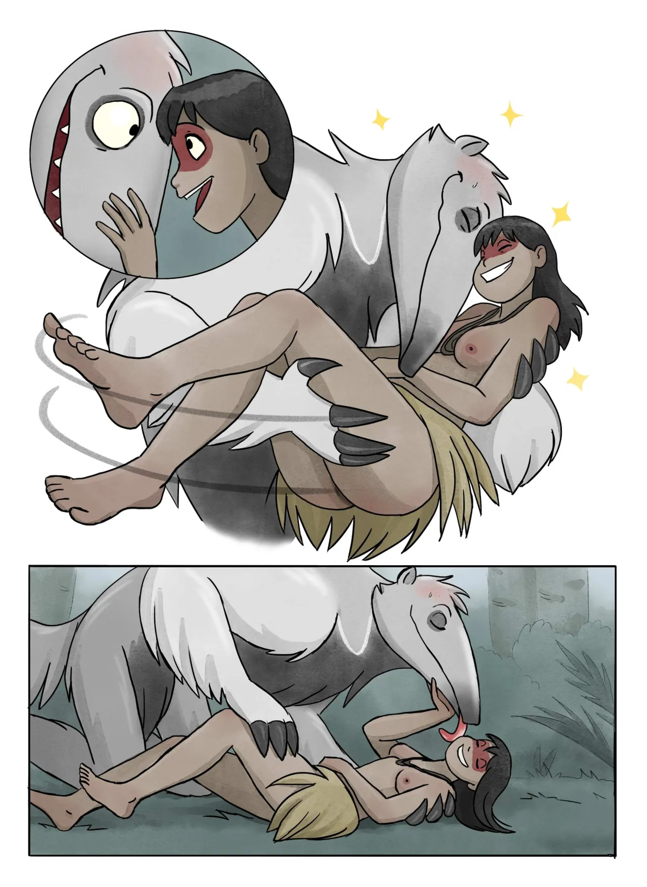 Monstrous Love 2 porn comic picture 29