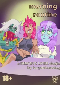 Morning Routine - Demon's Layer Fancomic porn comic picture 1