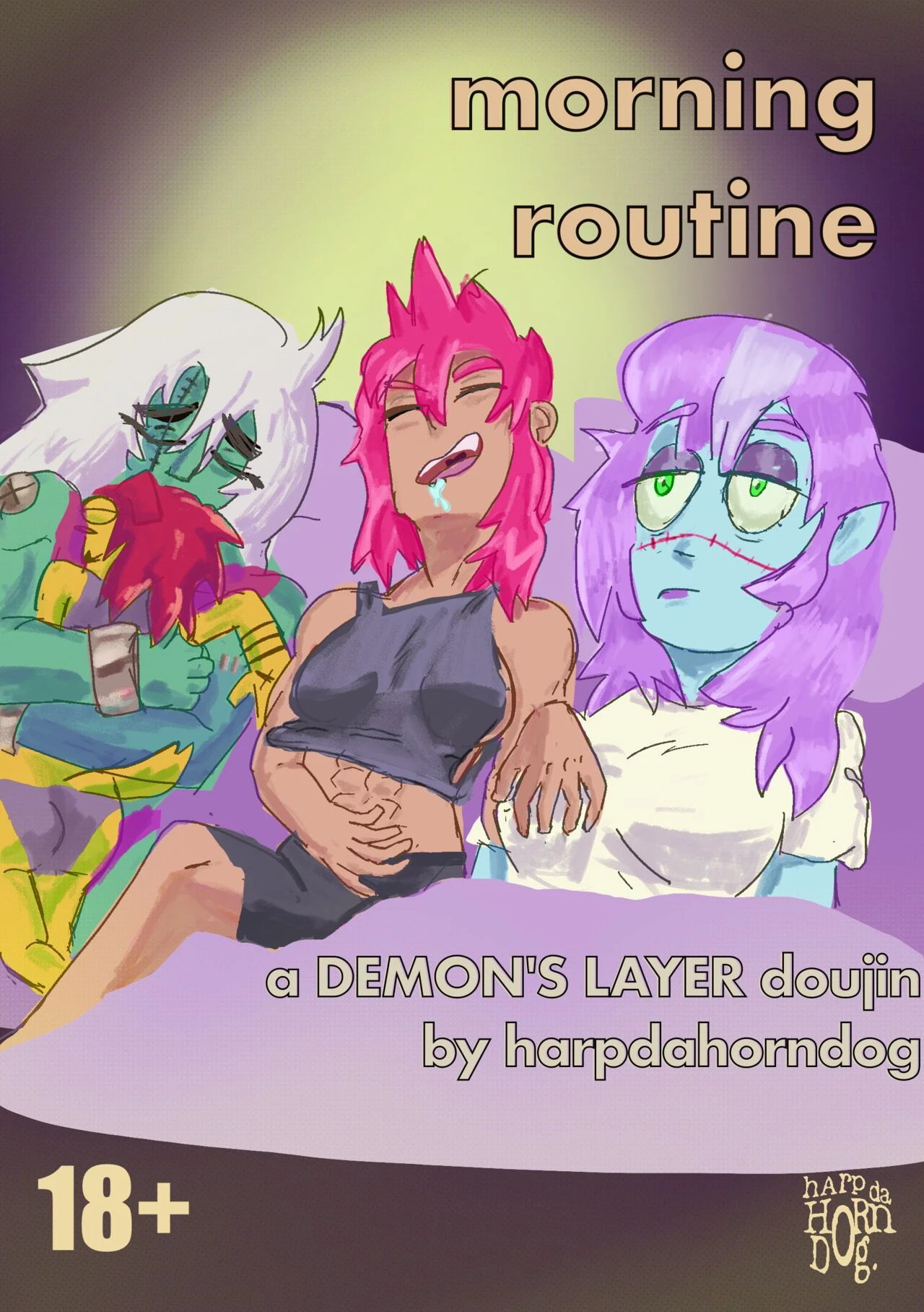 Morning Routine - Demon's Layer Fancomic porn comic picture 1